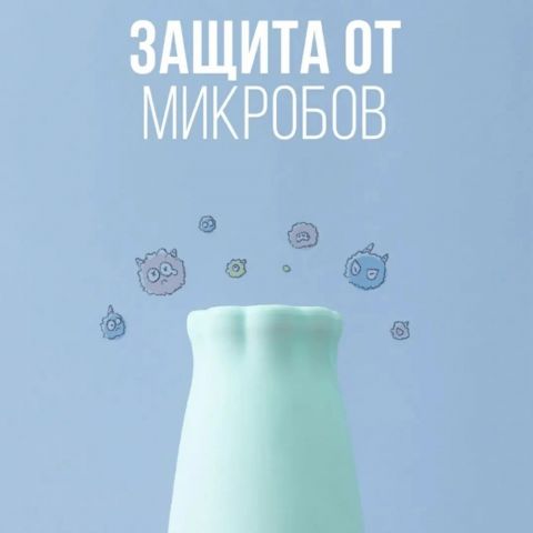 Ложка дозатор для кормления малыша / Детская силиконовая бутылочка для кормления. Цвет - Серый.