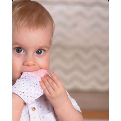 Прорезыватель для зубов Рукавичка. СВЕТЛО-РОЗОВЫЙ