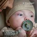 Соска пустышка латексная 0-6 мес, Розовая