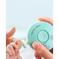 Детский триммер для ногтей 3 в 1, бирюзовый