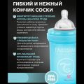 Бутылочка для новорожденных Twistshake, 180 мл, от 0 мес., с антиколиковым клапаном, голубая